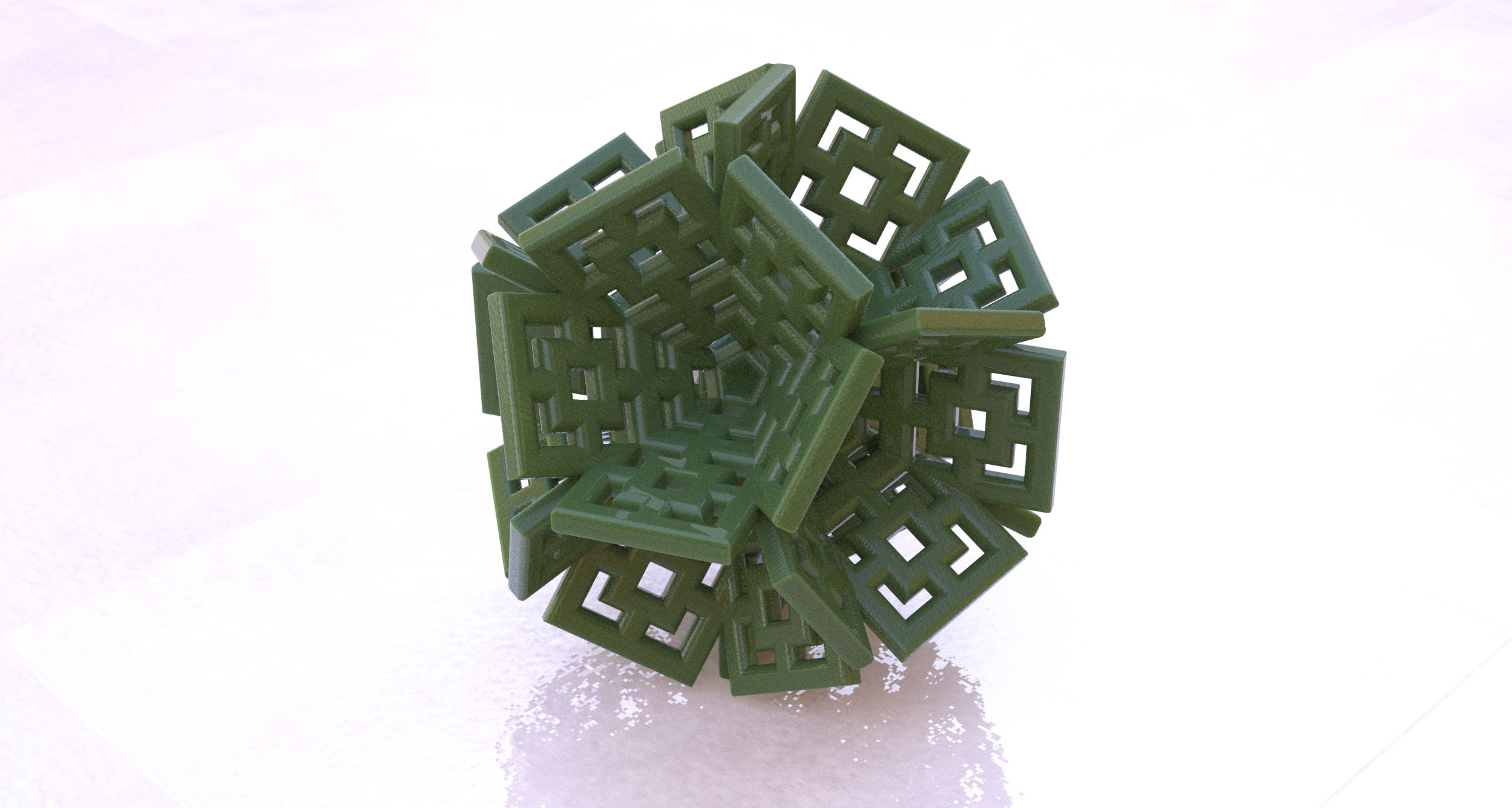 DECO FRACTAL 3D Print Model