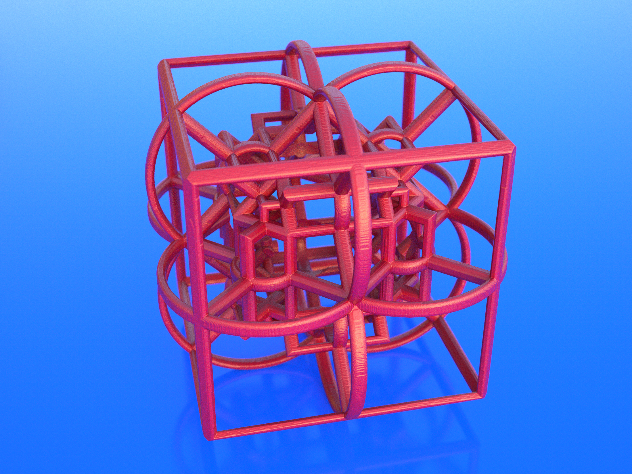 Quadrature Complexe FRACTAL 3D