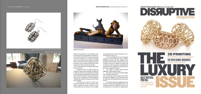 Disruptive Magazine 3D Luxury Issue