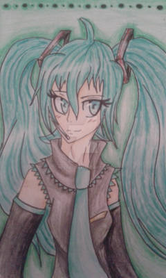 -Hatsune Mikuuuu- [old art]