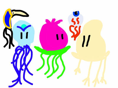 Terraria Boss Squids by APHRYRYX on DeviantArt