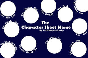 Character Sheet Meme-Blank