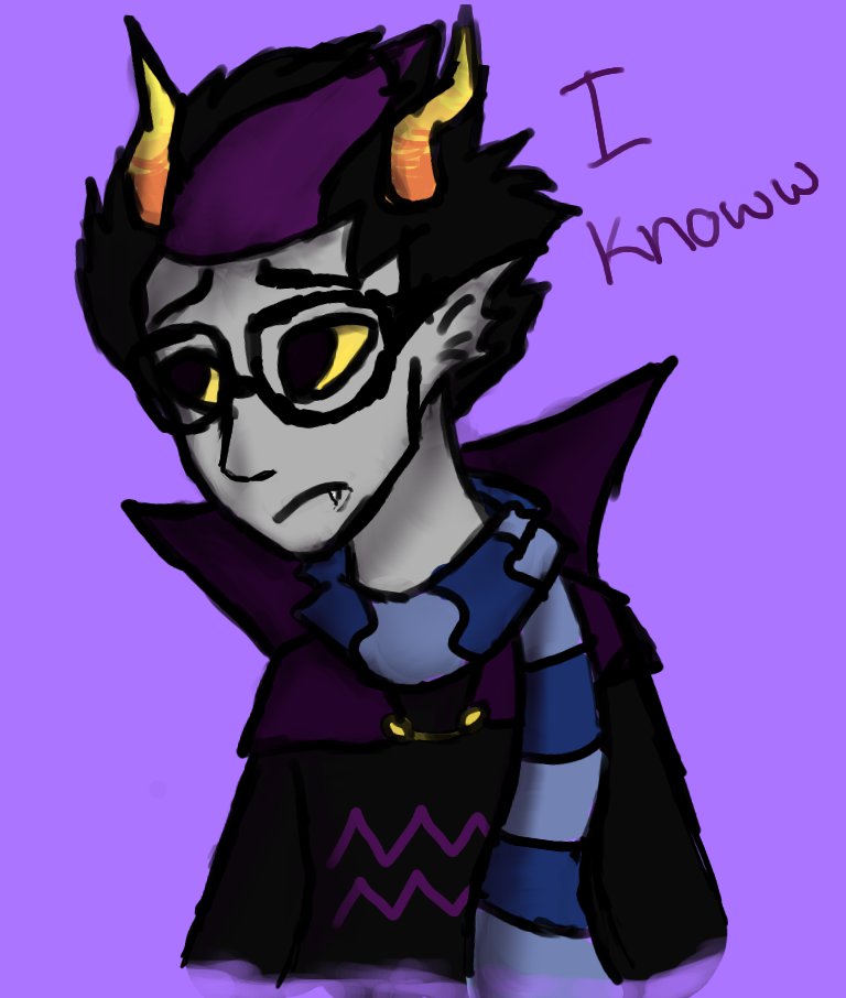 Eridan, you will never have a matesprit