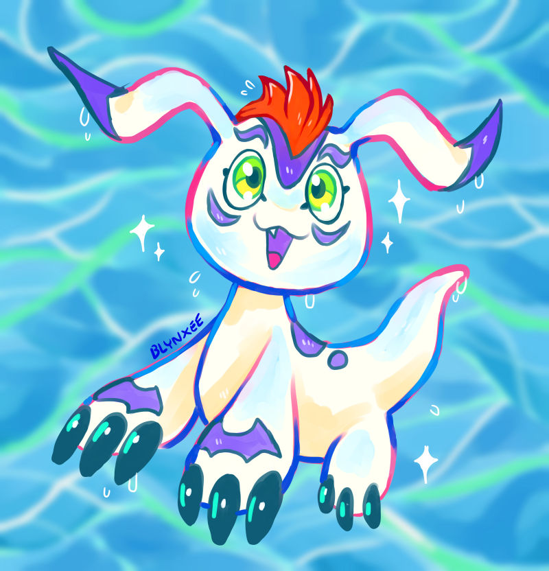 Gomamon by Blynxee on DeviantArt