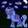 Woona at night