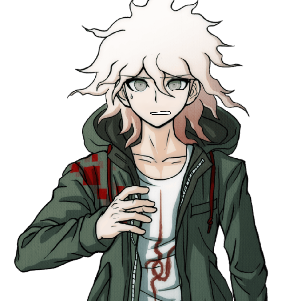 Nagito Komaeda Sprite Edit by SkyShine690 on DeviantArt