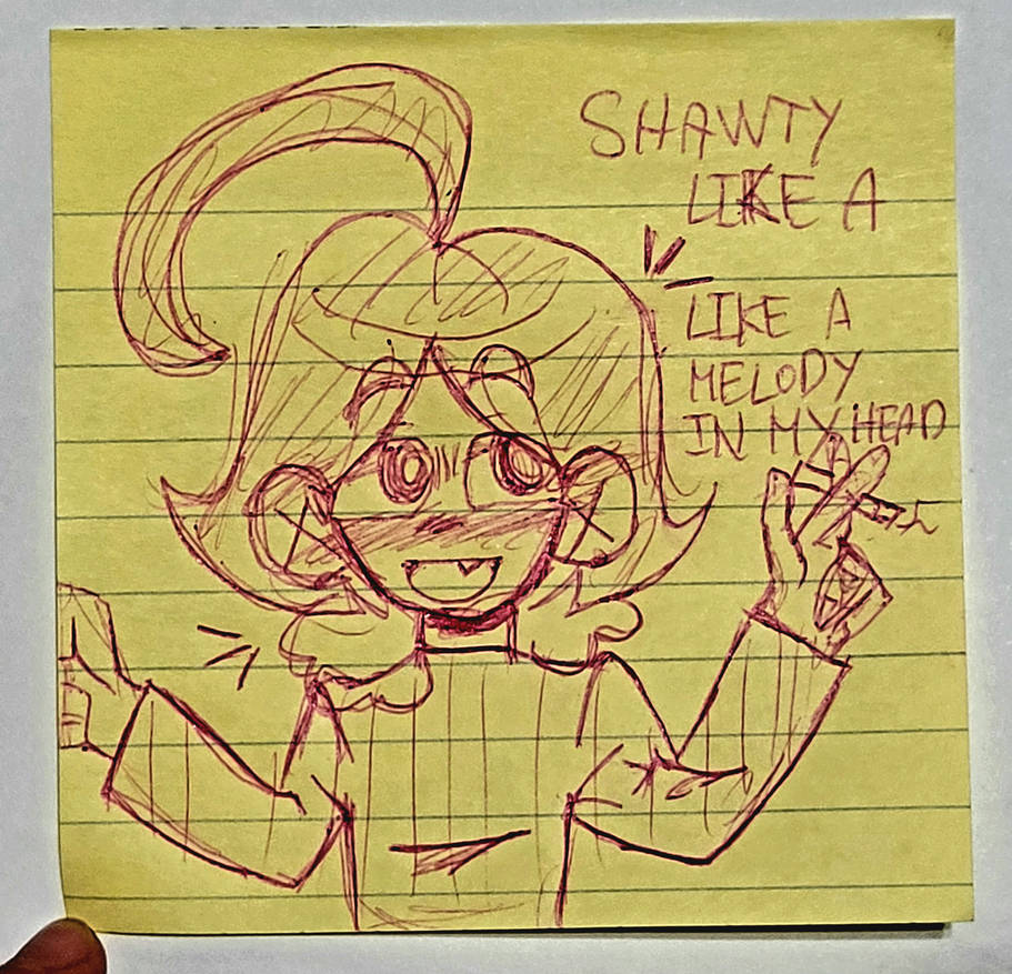 Shawty like a melody in my head : r/meme