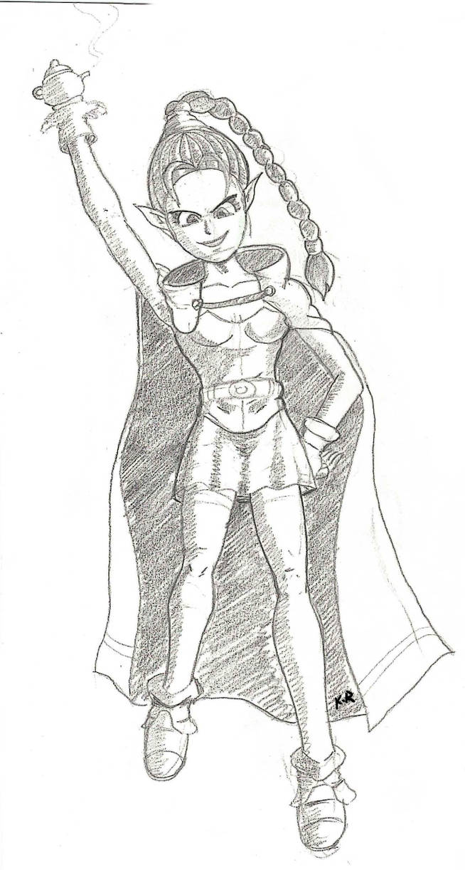 Flea (Chrono Trigger) by Kalsuruby on DeviantArt