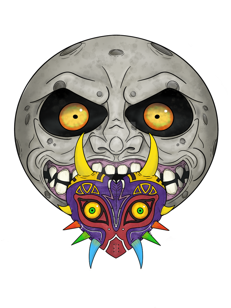 Moon Mask Randy Iniguez The moon and the mask by royal-breeze on DeviantArt