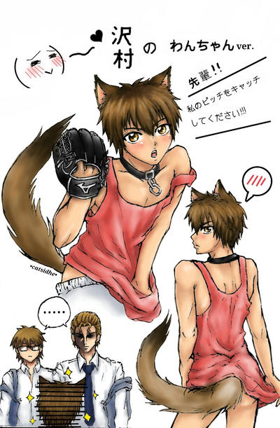 Sawamura Eijun no wan-chan (dog/inu ver.)