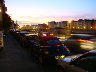 The streets of Pisa