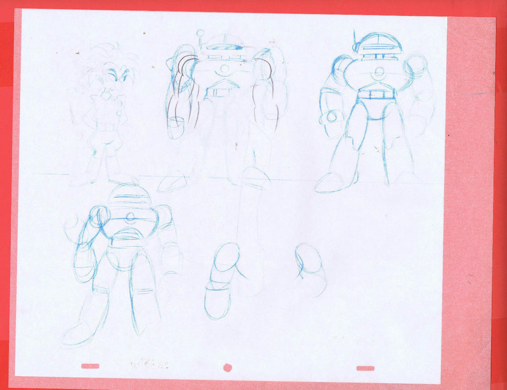 Swatbot Sonic SatAM Swatbots Concept art. by bigfootRULES on DeviantArt