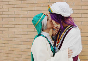 ''Kiss me... my king'' - Magi Cosplay