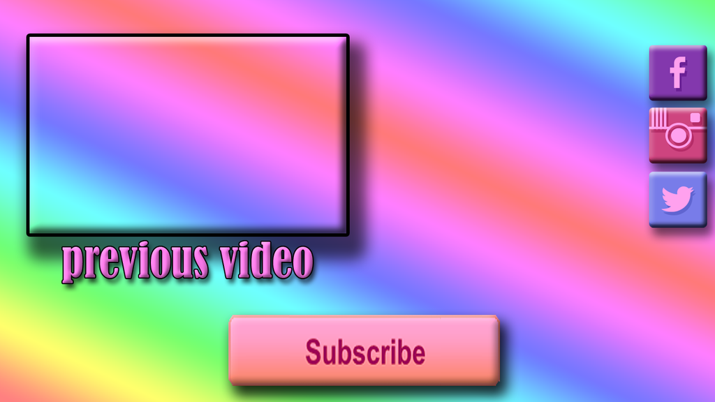 Free Background outro Rainbow #2 by TheBigNoobPony on DeviantArt