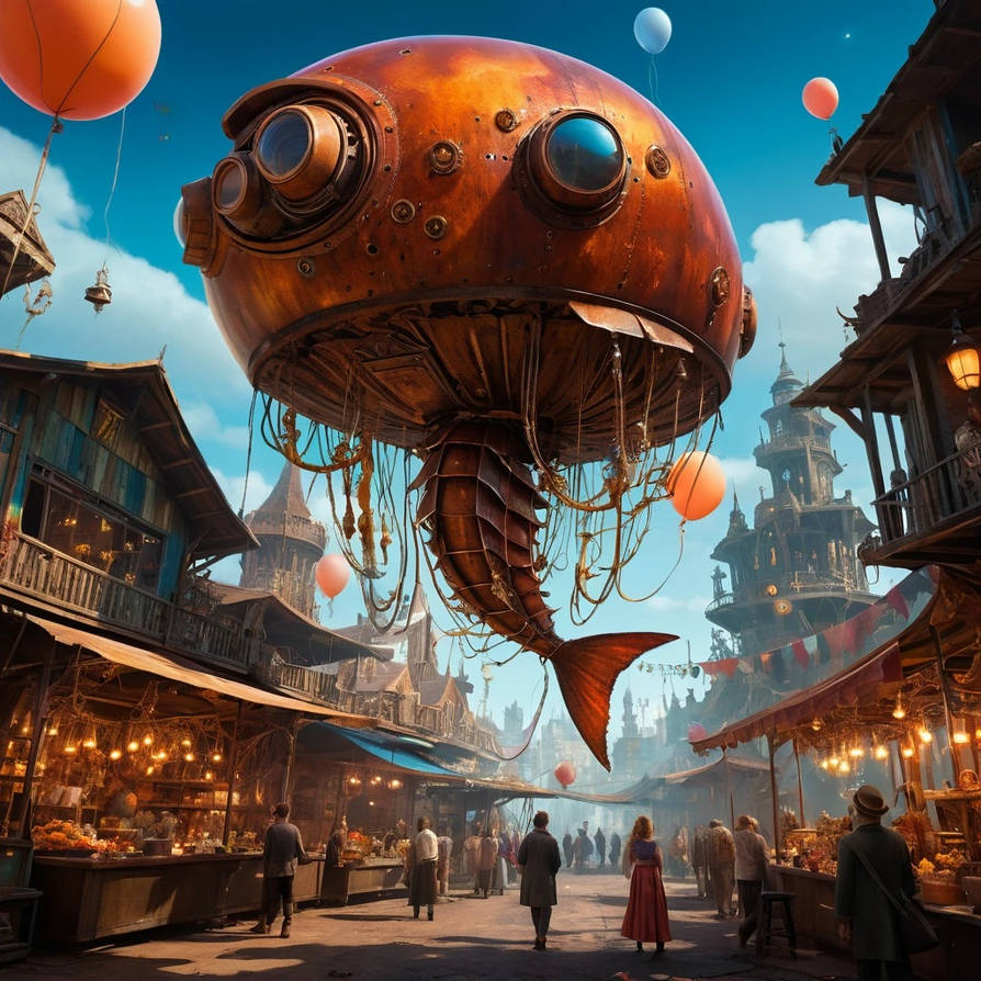Rust Zeppelin Rusty fishy zeppelin by IrisWinkler on DeviantArt
