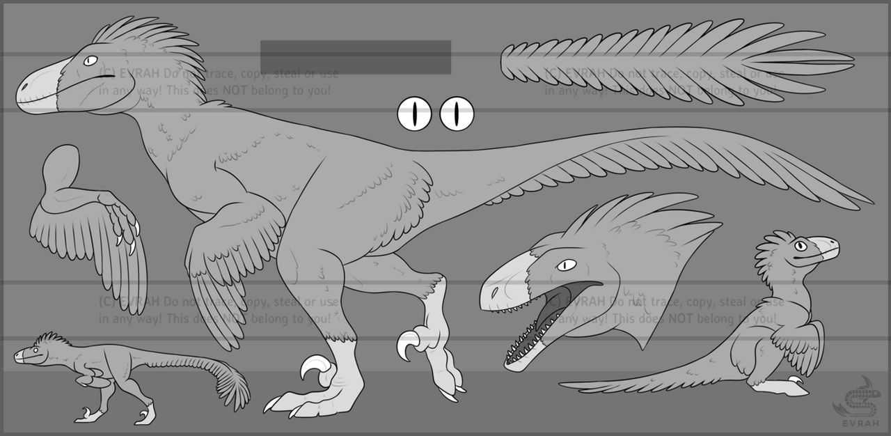 Raptor Base by EVR4H on DeviantArt