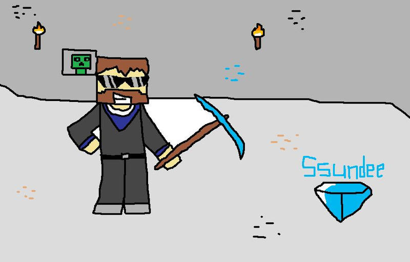 Ssundee Paper Ruler Ssundee by Minecraft-Arts on DeviantArt