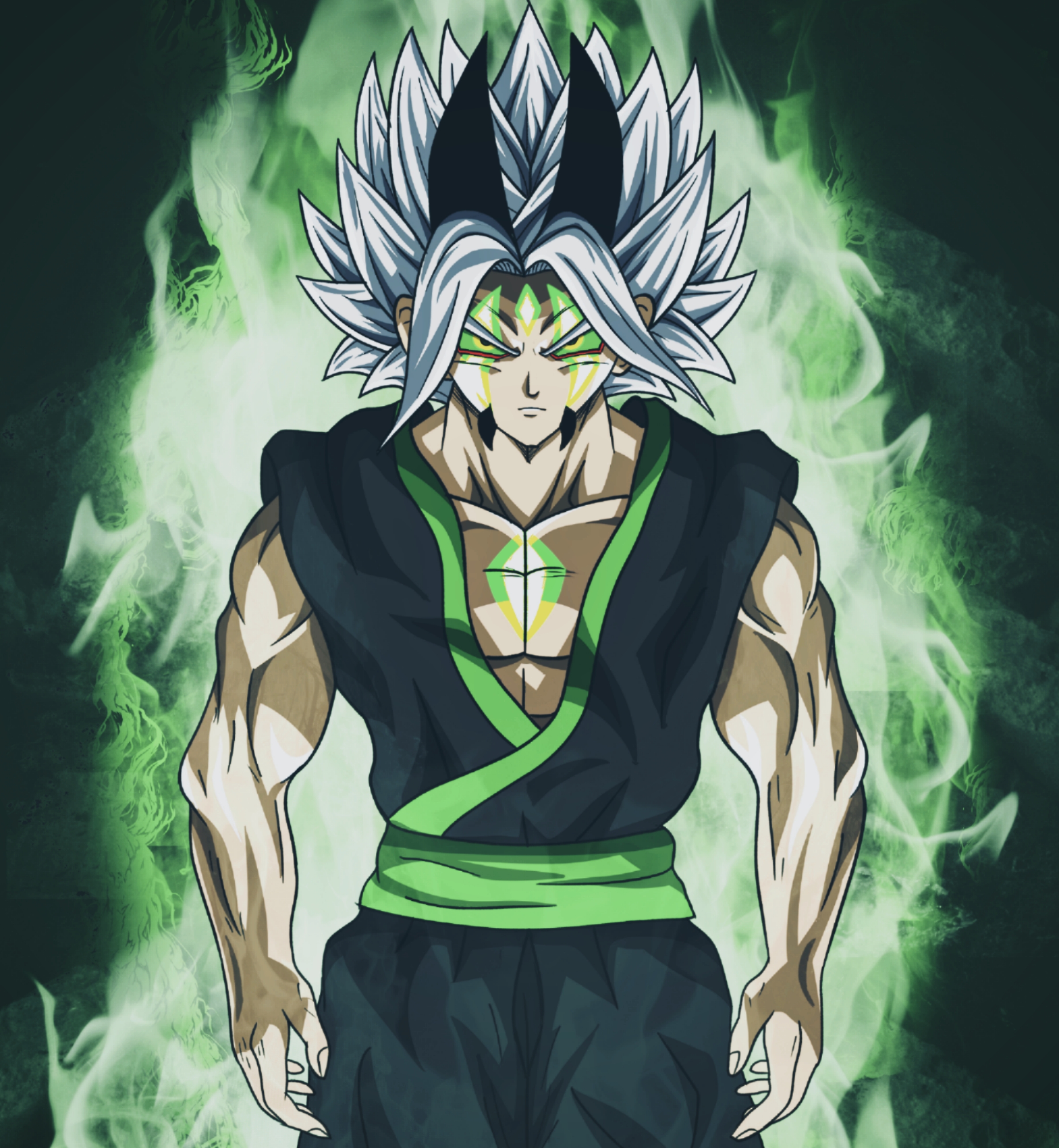 Goku ssj5 (Araki Yamatori) by borjackzzaron on DeviantArt