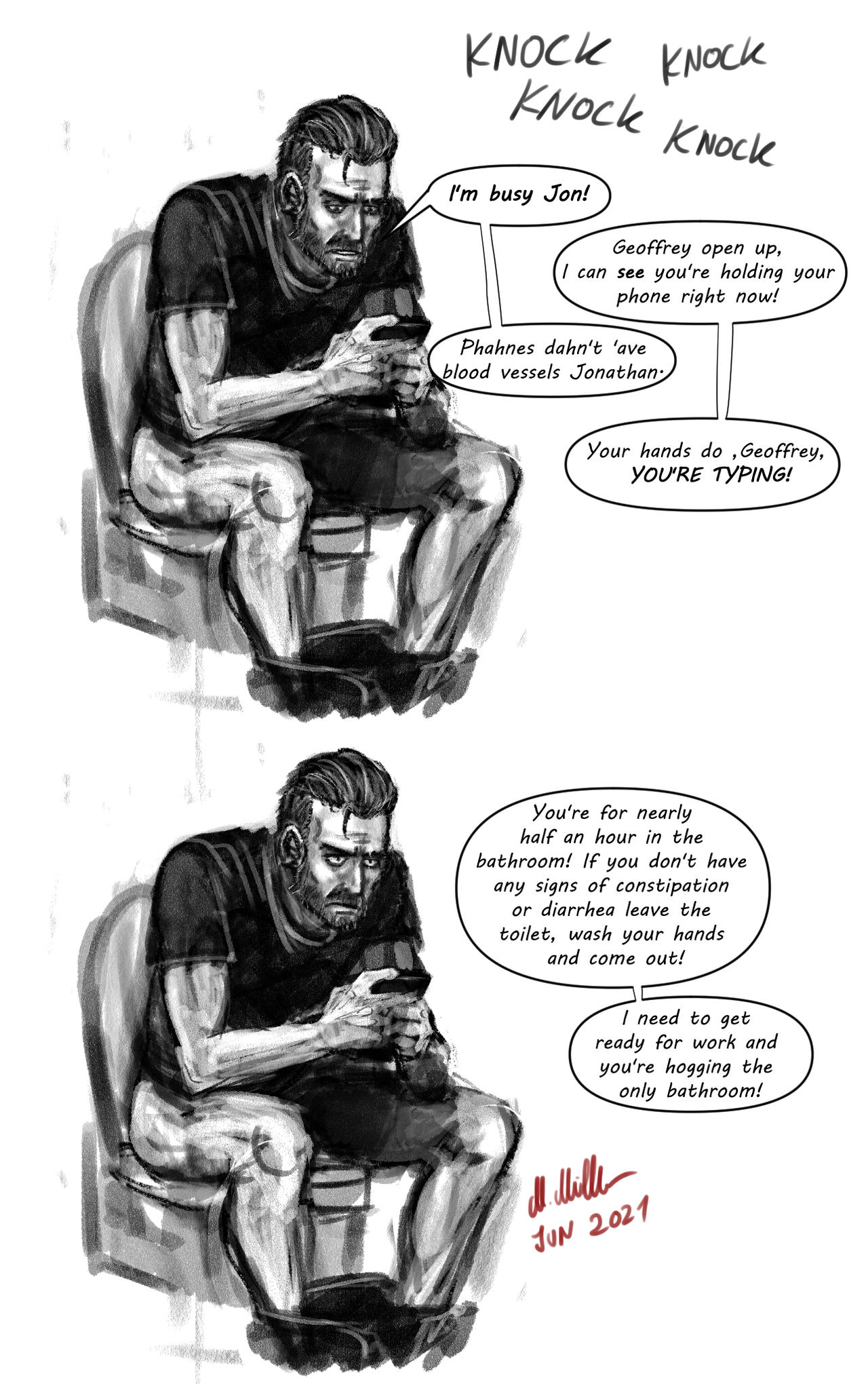 Sittin On Tha Toilet by tyrantwache on DeviantArt