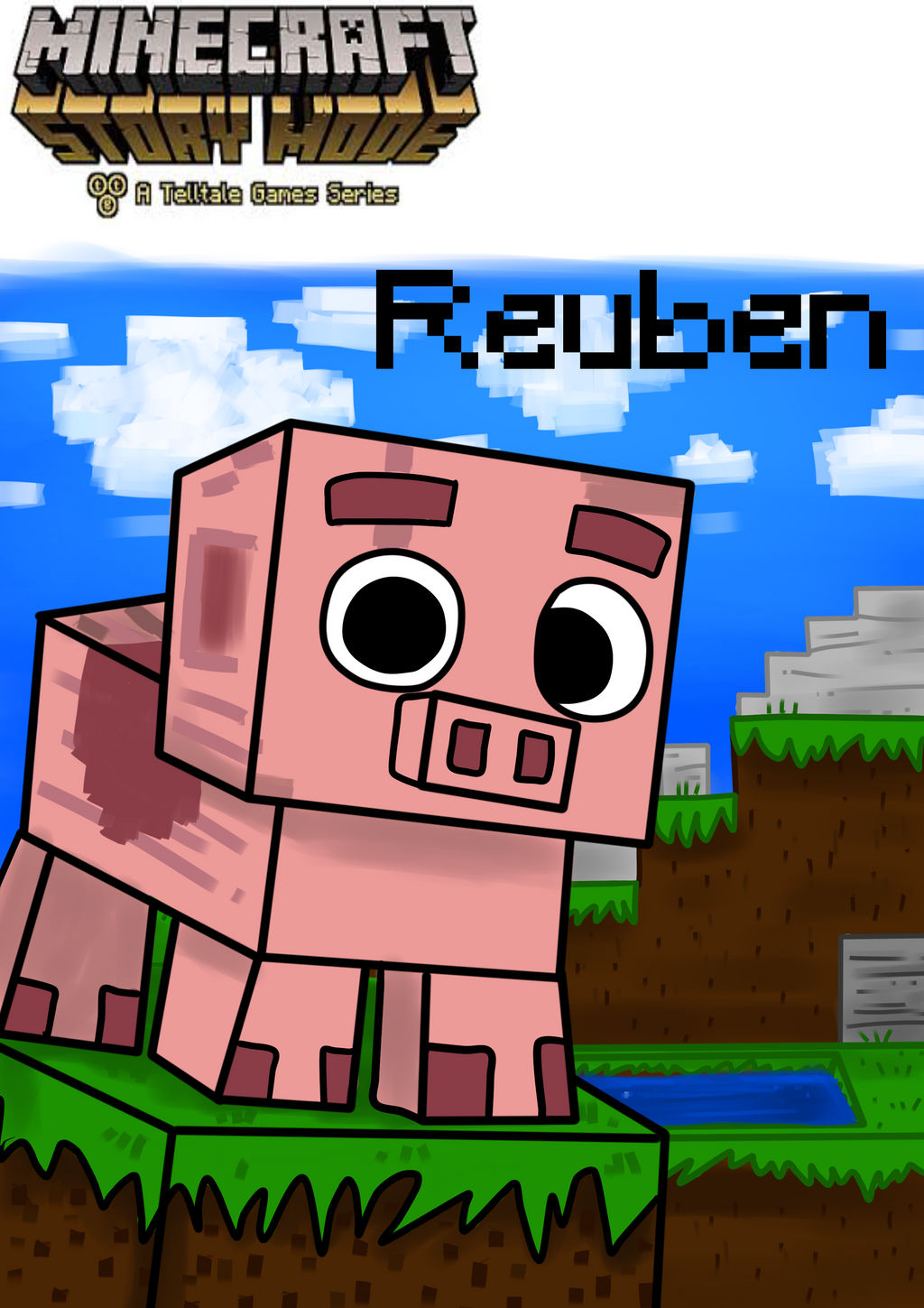 Minecraft Rueben Floating Reuben(Minecraft: Story mode) by Edimay on DeviantArt