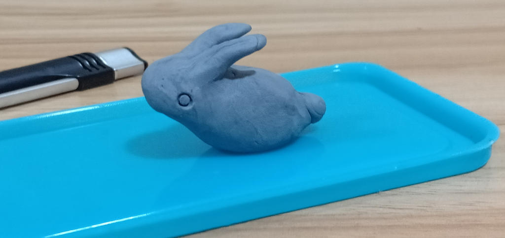 Rabbit clay by Edimay on DeviantArt