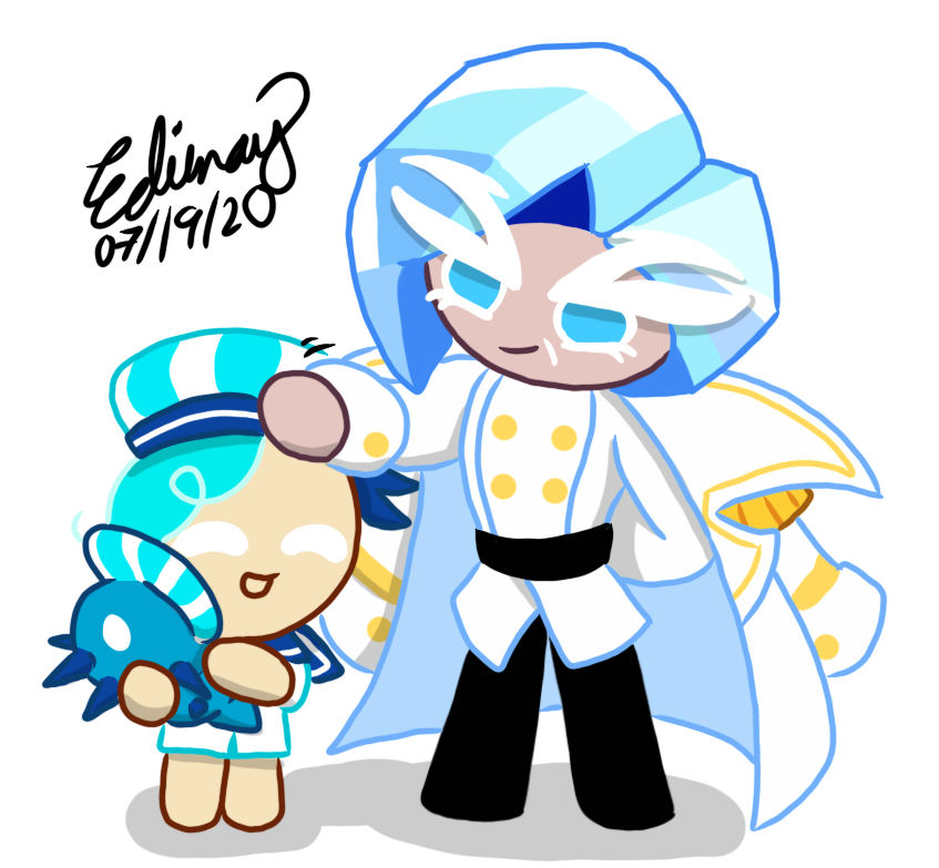 Captain Peppermint (Fanart) Captain Ice Cookie and Peppermint Cookie by Edimay on DeviantArt