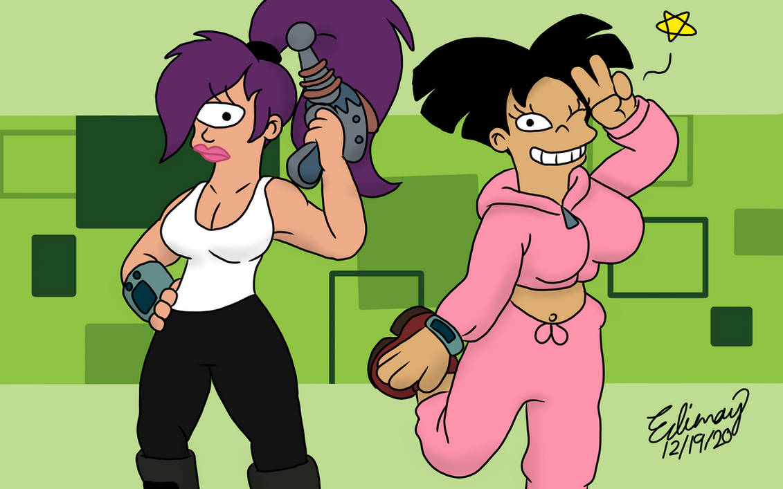 Lee Lab Amy (Fanart)Leela and Amy by Edimay on DeviantArt