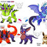 Eevee's dragon evolutions