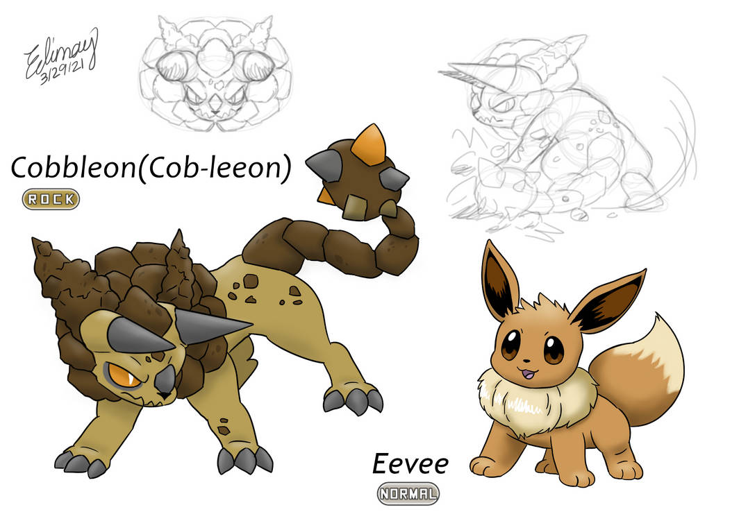 New Pre-Evolution of Eevee (Concept design) by ericgl1996 on DeviantArt