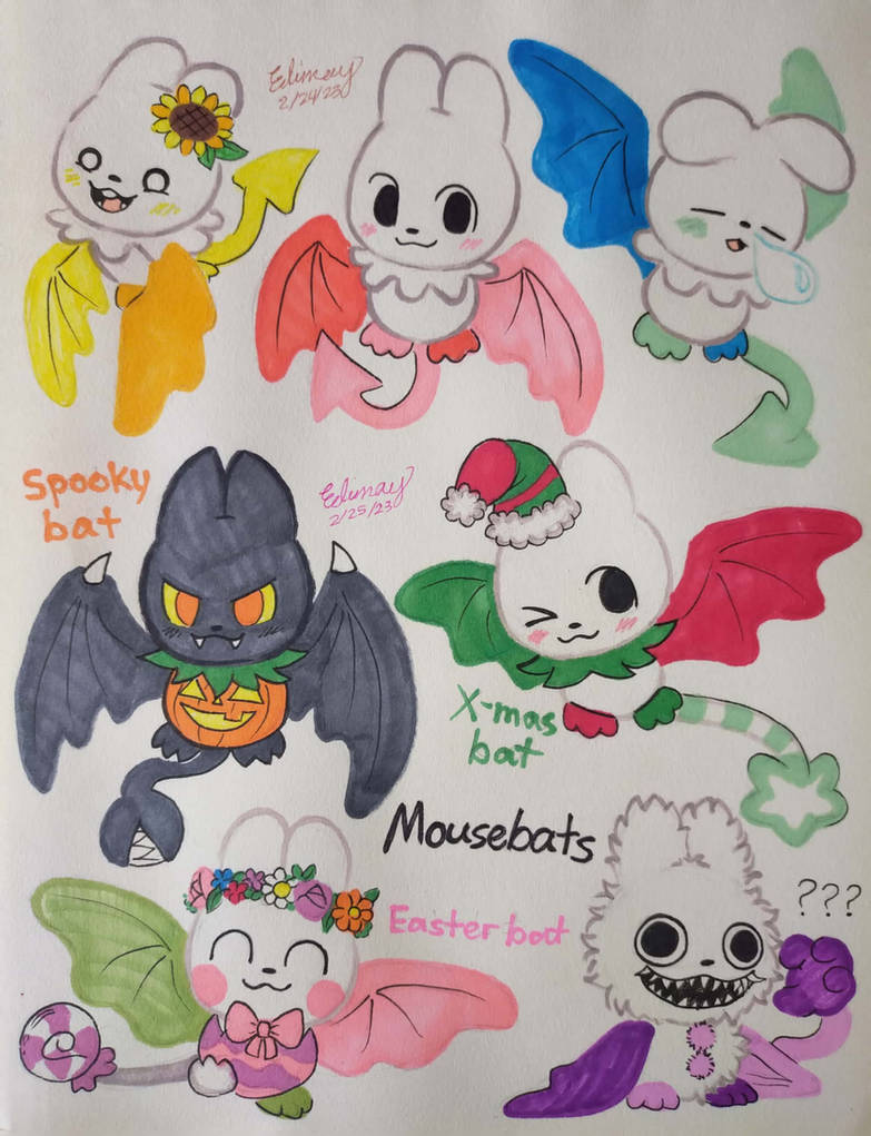 Mousebats by Edimay on DeviantArt