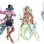 ADOPTABLE SET 23: ce maudit cirque! | CLOSED