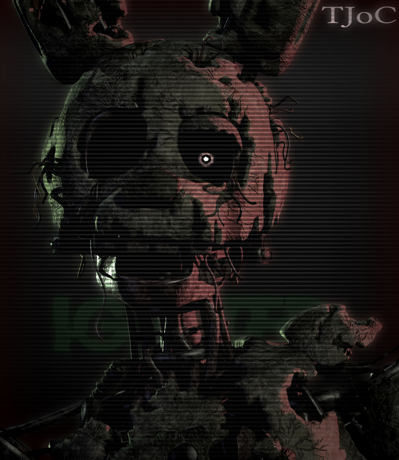 Ignited Springtrap Ignited Springtrap render by pedrogsr on DeviantArt