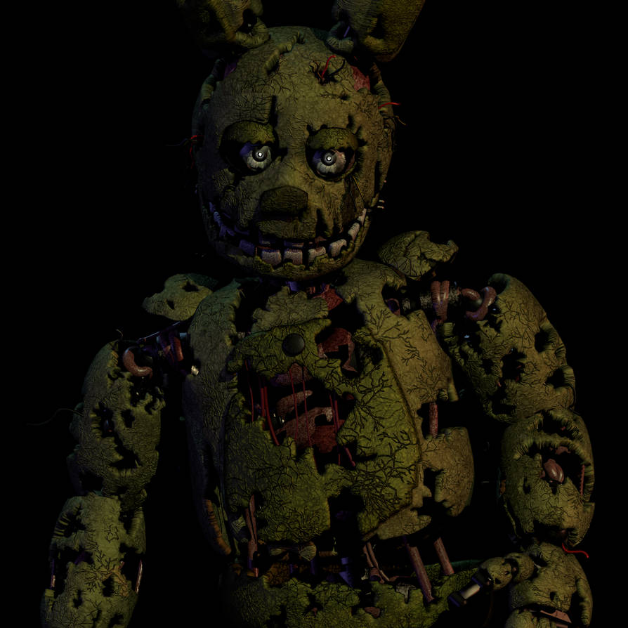 Spring Trap Rng Springtrap render recreation by pedrogsr on DeviantArt