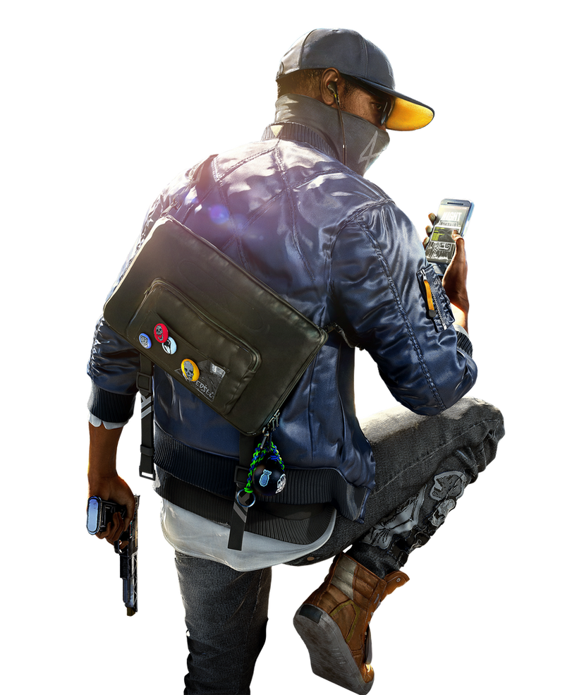 Watch Dogs 2 Marcus Holloway render 1 (cover) by Digital-Zky on DeviantArt