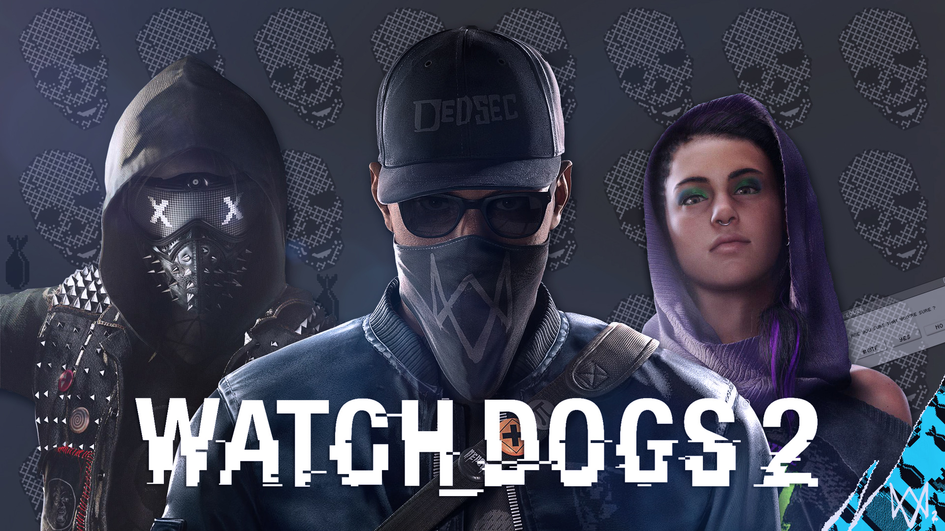 Watch Dogs 2 Dedsec Trio Fan Wallpaper By Digital Zky On Deviantart Watch Dogs 2 Dedsec Trio Fan Wallpaper By Digital Zky On Deviantart