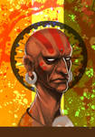 STREETU FIGHTA: Dhalsim by LisaCunha