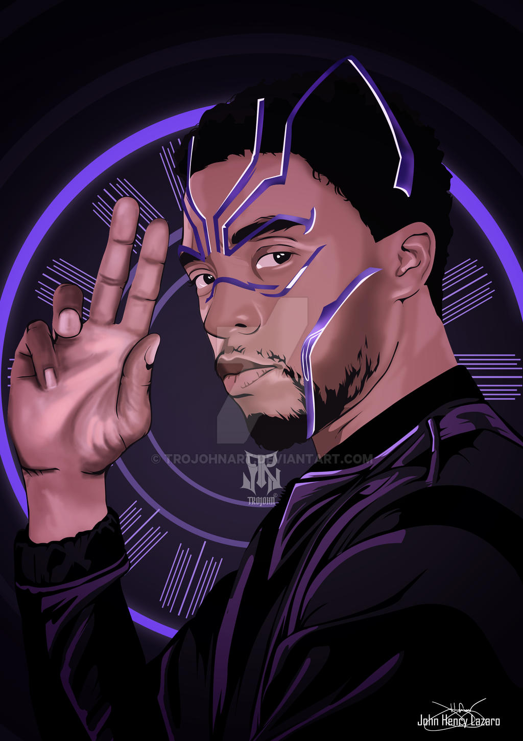 T Challa Black Panther By Trojohnart On Deviantart T Challa Black Panther By Trojohnart On Deviantart