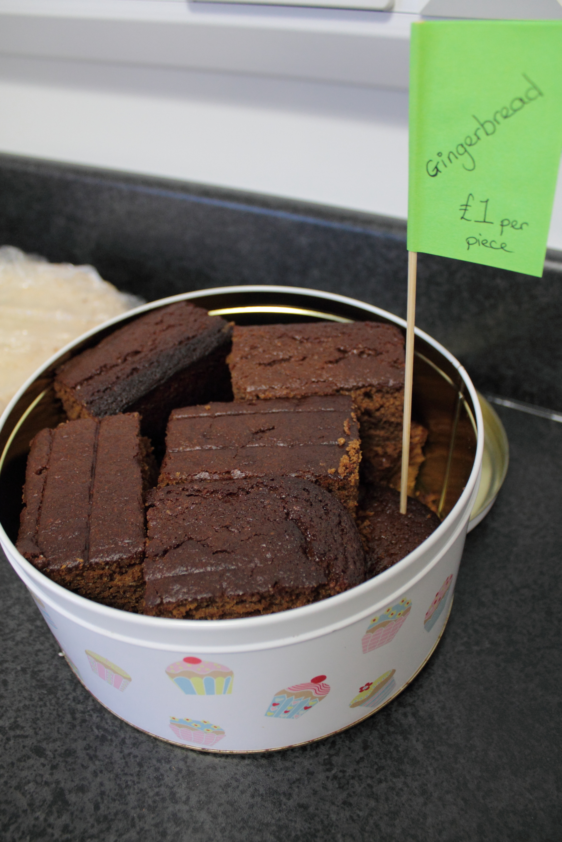 Ginger Cake in Tin