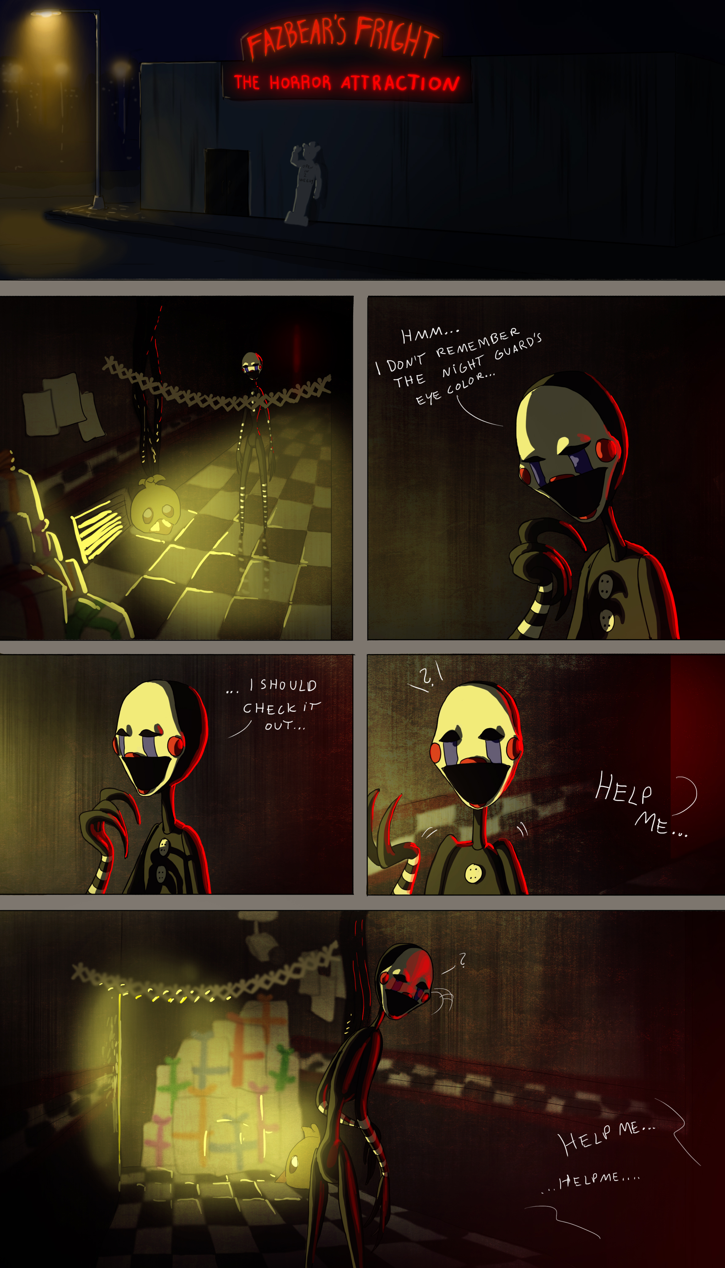 Five nights at Freddy's 3 by Leda456 on DeviantArt