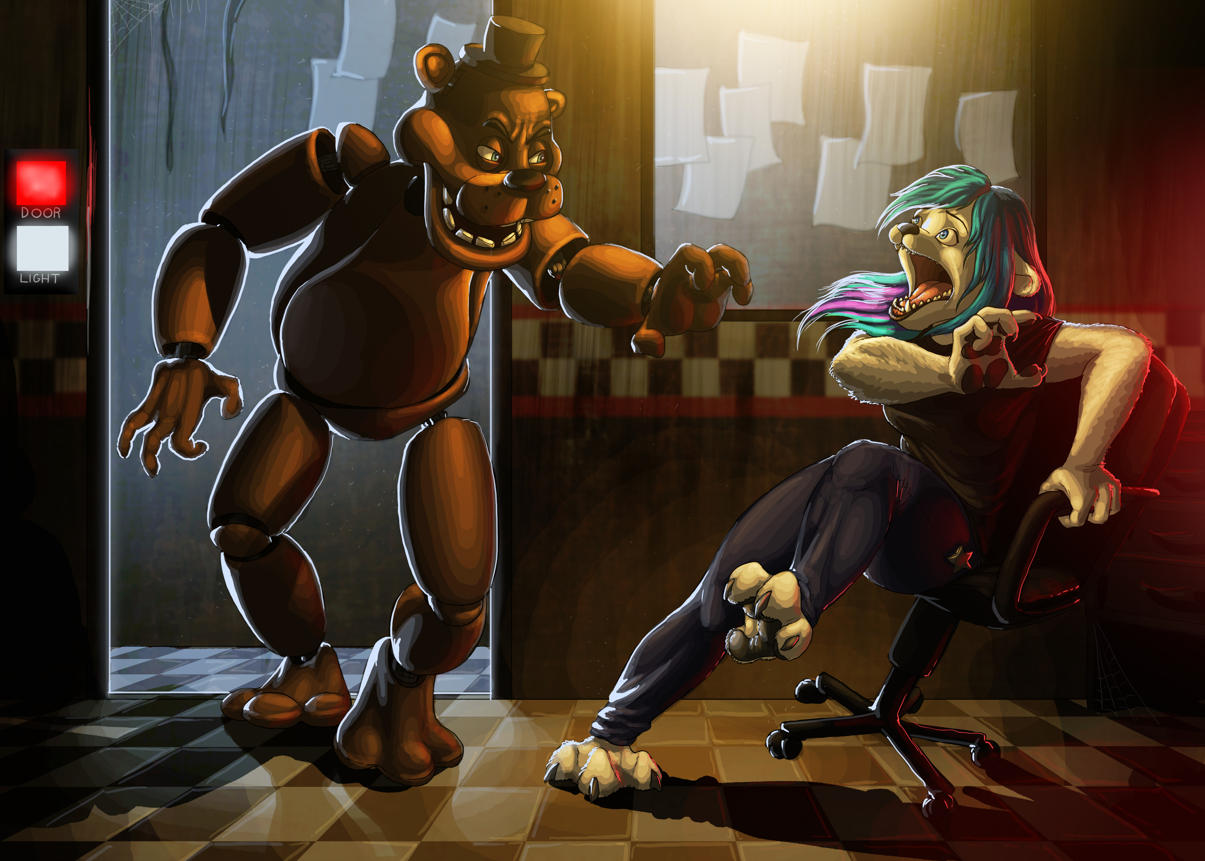 Five nights at Freddy's 3 by Leda456 on DeviantArt