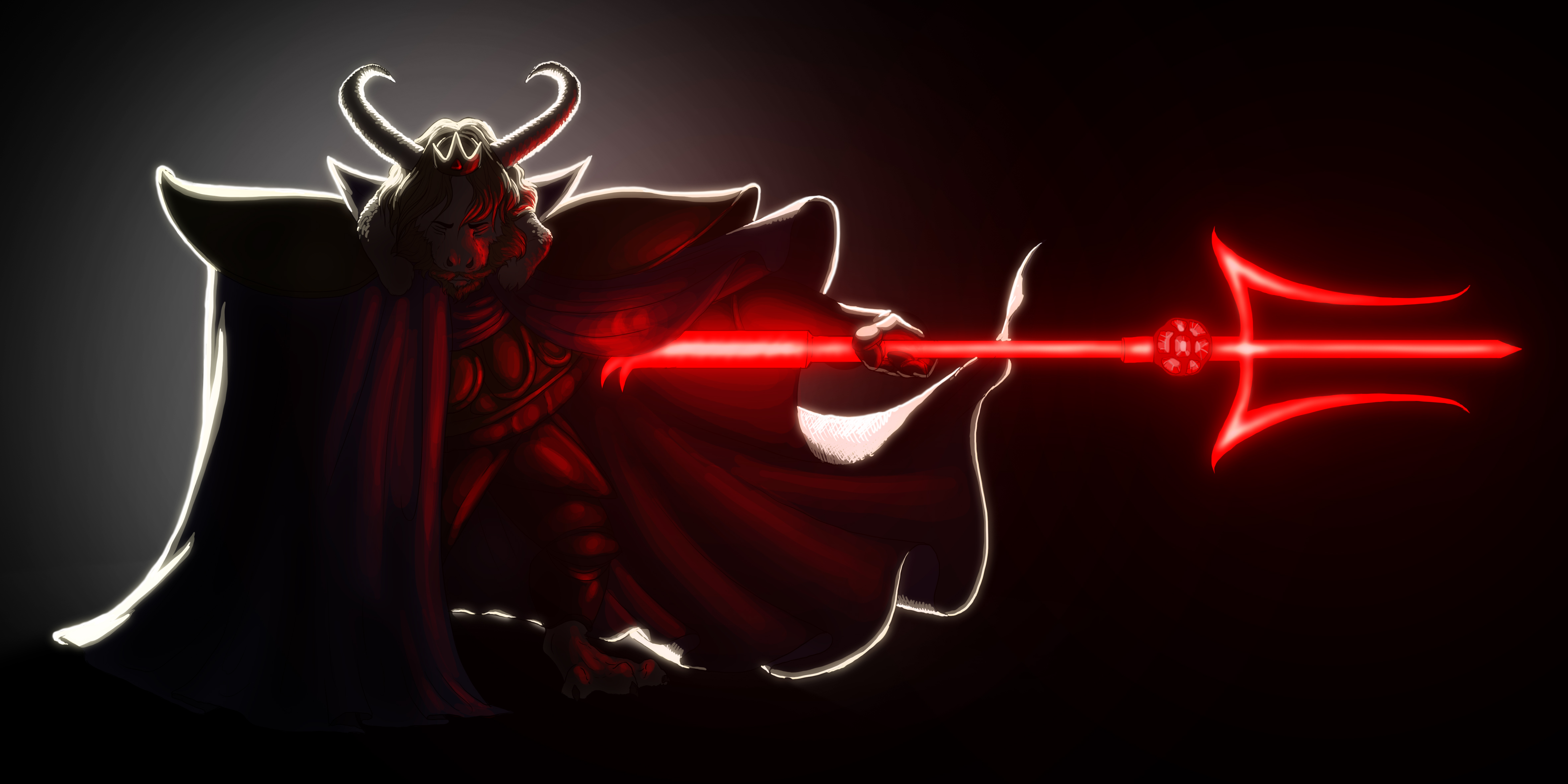 Asgore -It was nice to meet you... by Leda456