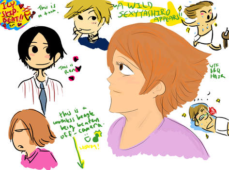 Tried some Skip Beat Fan Art xD