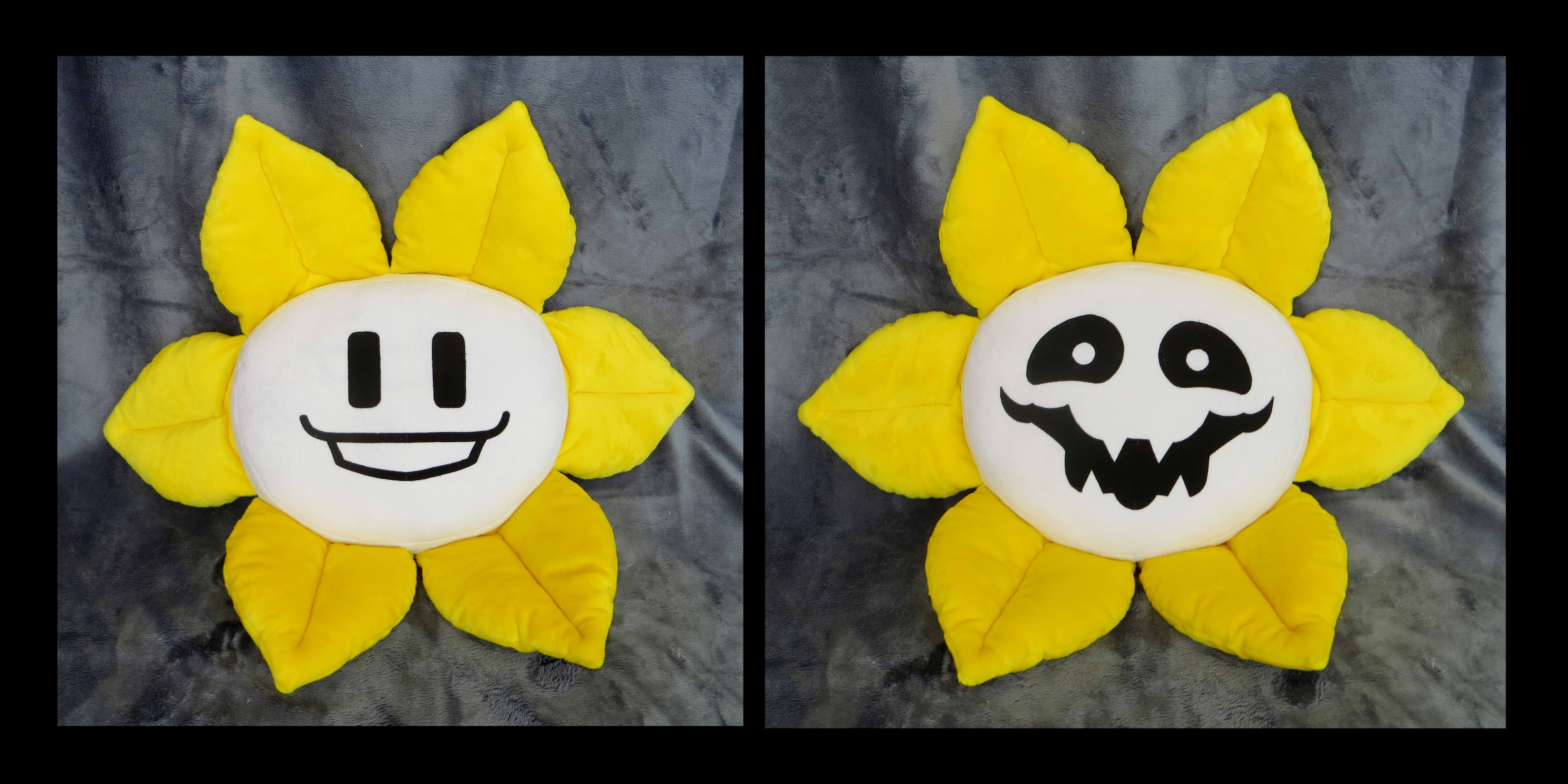 Flowey Pillow