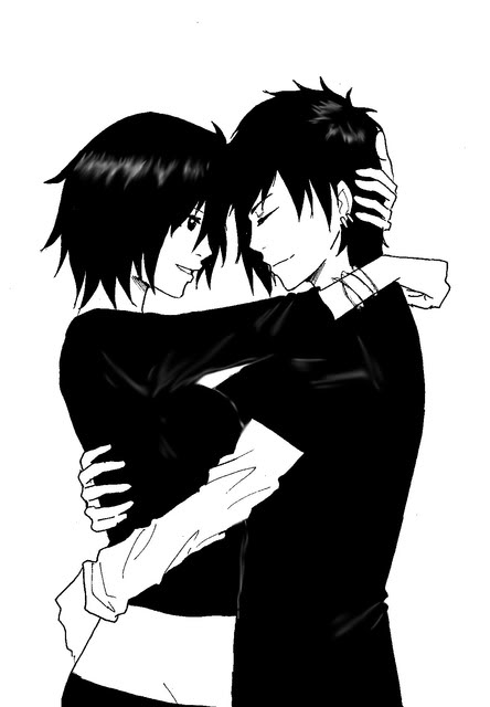 Anime emo love couple by shadouge106 on DeviantArt Anime emo love couple by shadouge106 on DeviantArt