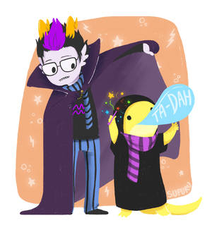 Eridan and Casey: SCIENCE