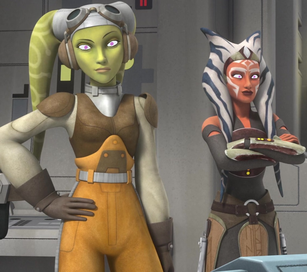 Ahsoka And Hera Hypnotized By ThomasLover88 On DeviantArt ahsoka-and-hera-hypnotized-by-thomaslover88-on-deviantart