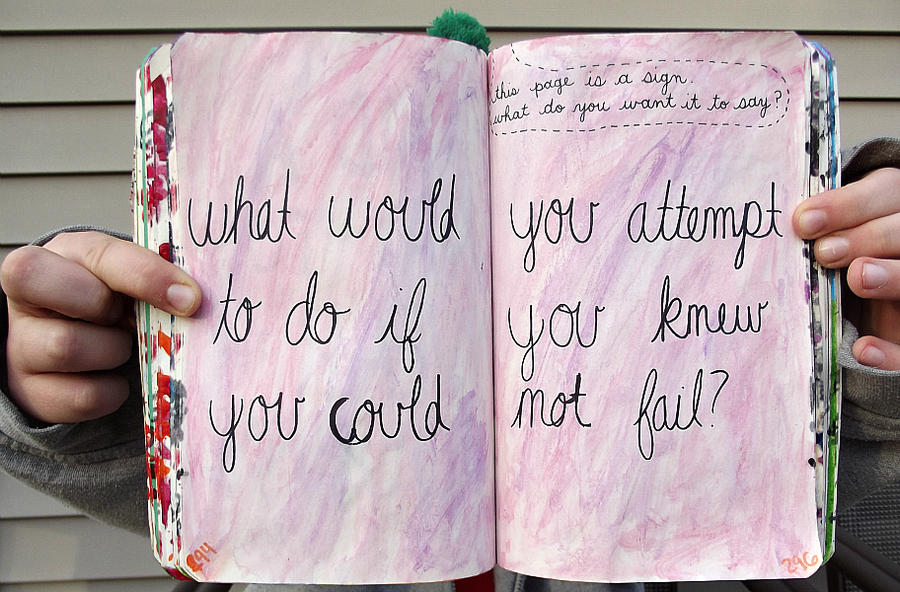 Wreck This Journal: This Page Is a Sign. by HeavenlyWitchx on