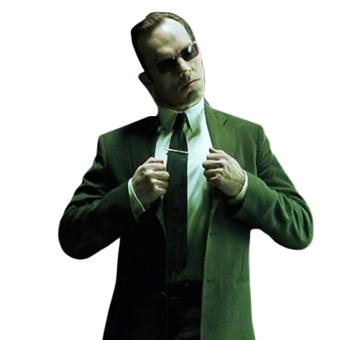 Agent Smith Coloring Agent Smith png by Marz53 on DeviantArt