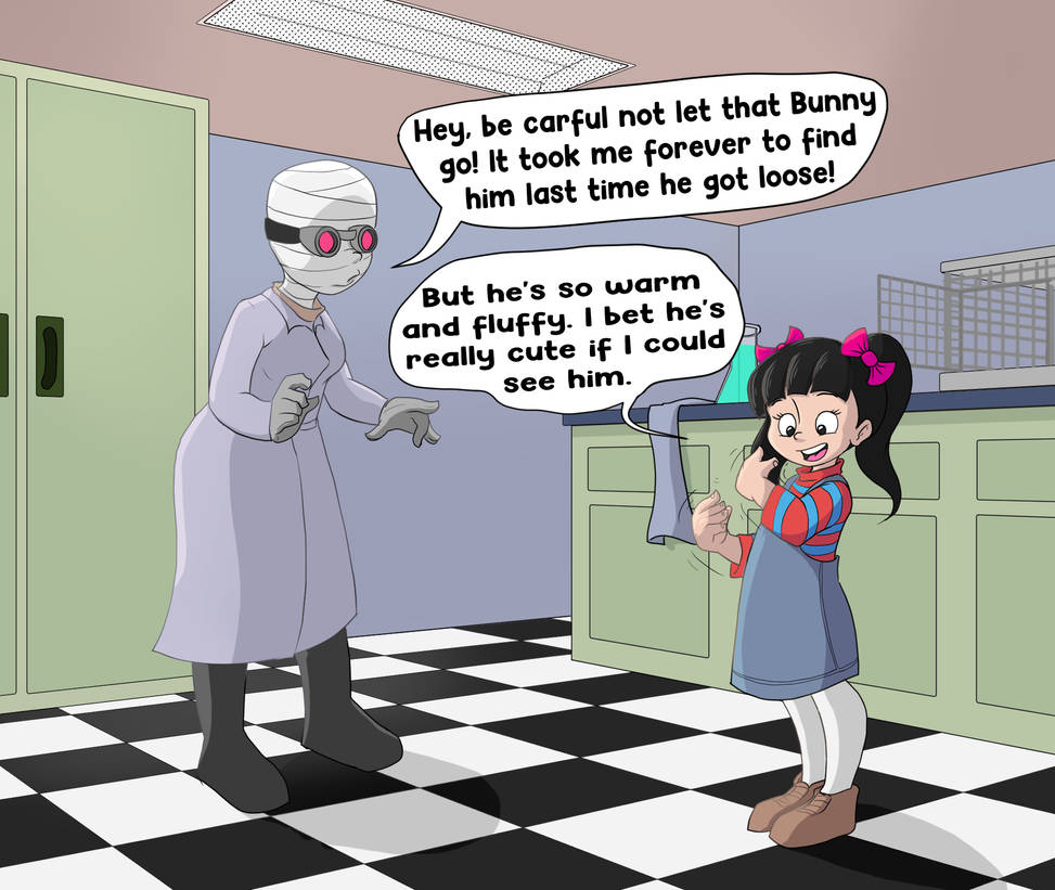 Young Girl in Secret Lab by Tetsuo42 on DeviantArt