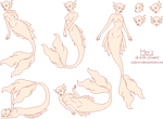 Merz Mermaid Set by Odyrah